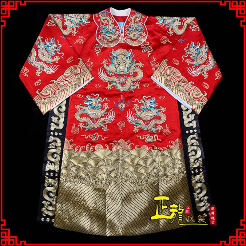 武进皇帝蟒袍全金八宝团龙蟒