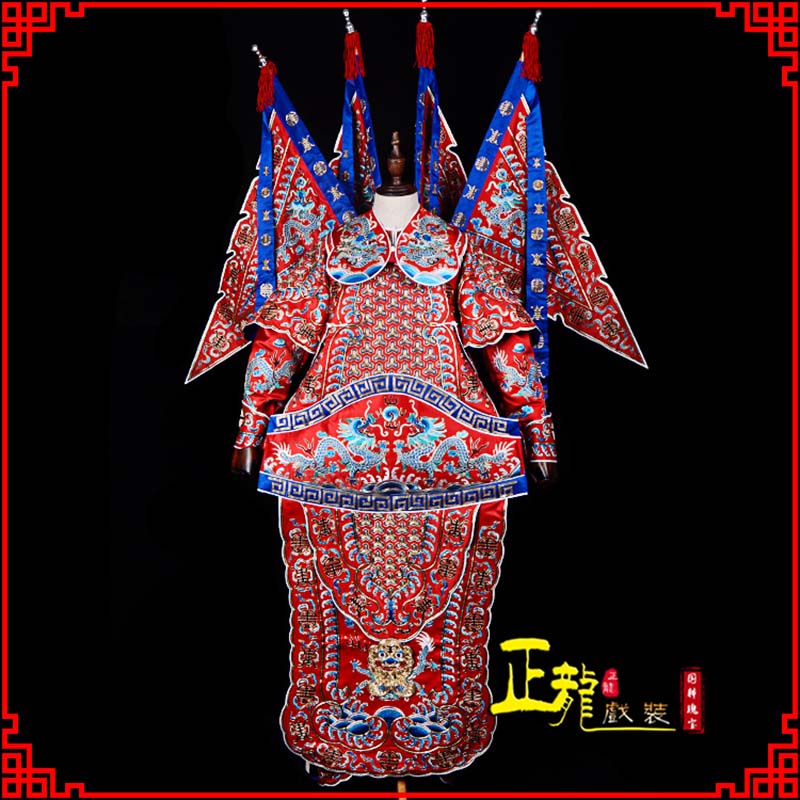 武进武生戏服戏曲武将靠